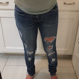 BKE Denim Ankle Skinny Jeans